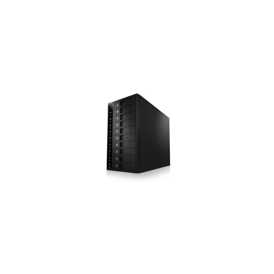 ICY BOX IB-3810U3 disk array Black Image