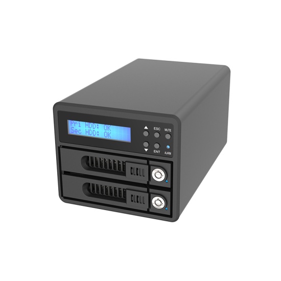 Raidon GR3680-BA31 disk array Desktop Black Image
