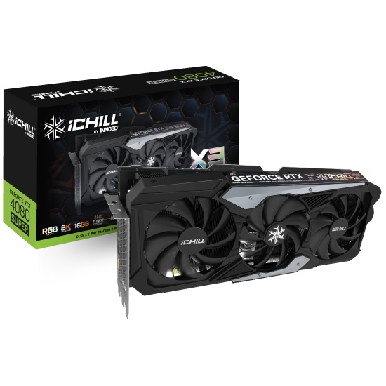 Inno3D iChill GeForce RTX 4080 SUPER NVIDIA 16 GB GDDR6X Image