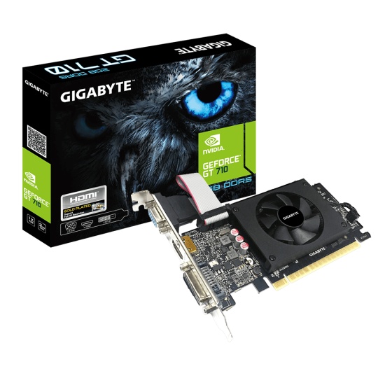 Gigabyte GV-N710D5-2GIL graphics card NVIDIA GeForce GT 710 2 GB GDDR5 Image