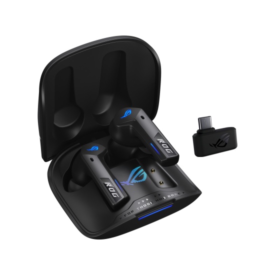 ASUS ROG Cetra True Wireless Speednova Headset True Wireless Stereo (TWS) In-ear Gaming Bluetooth Black Image