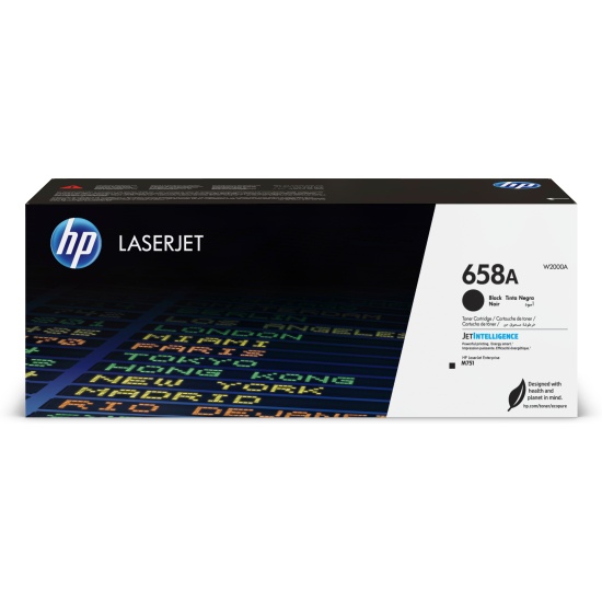 HP 658A Black Original LaserJet Toner Cartridge Image