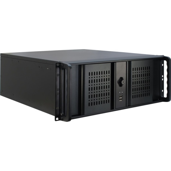 Inter-Tech 4U-4098-S Rack Black Image