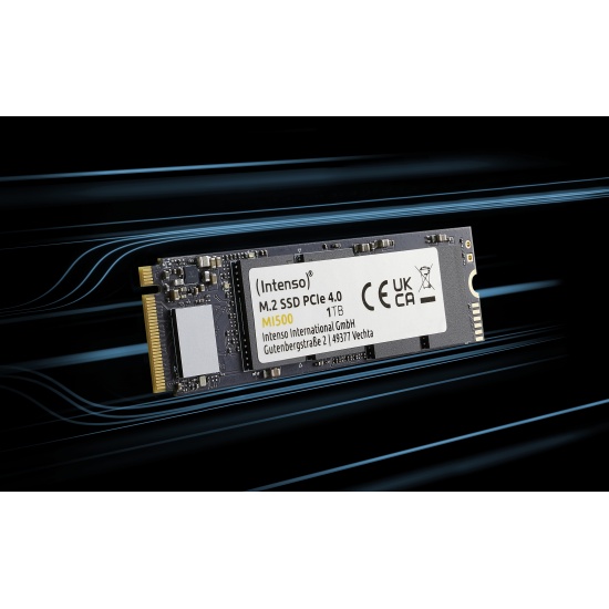 Intenso 3836450 internal solid state drive M.2 500 GB PCI Express 4.0 NVMe Image