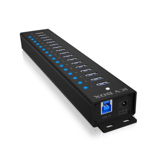 ICY BOX 17-Port Hub with USB 3.2 Gen 1 Type-A interface Image