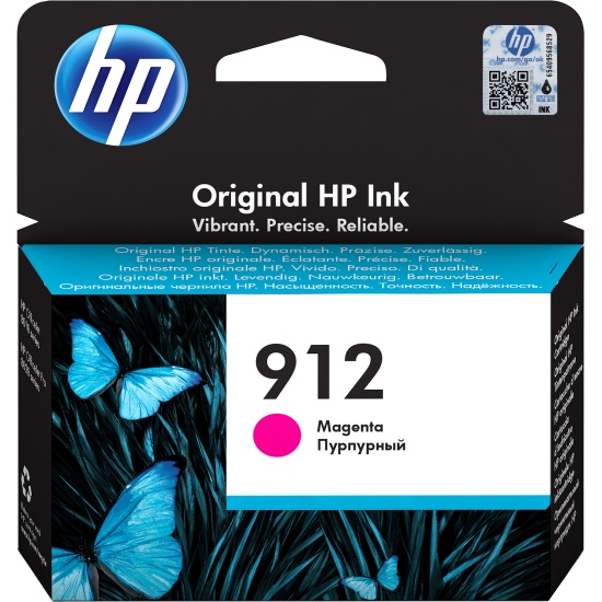 HP 912 Magenta Original Ink Cartridge Image