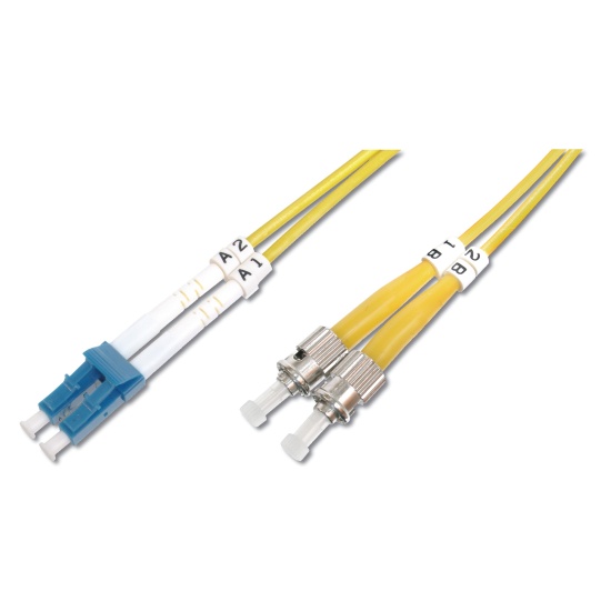 Digitus Fiber Optic Singlemode Patch Cord, LC / ST Image