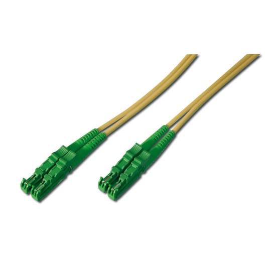 Digitus Fiber Optic Patch Cord, E2000 (8° APC) to E2000 (8° APC), Singlemode Image