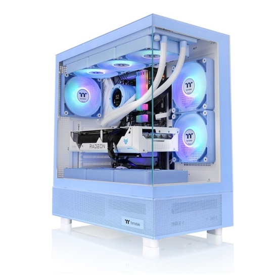 Thermaltake View 270 TG Midi Tower Blue Image