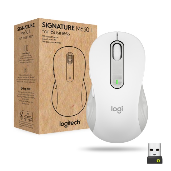 Logitech Signature M650 L Wireless Mouse for Business Image