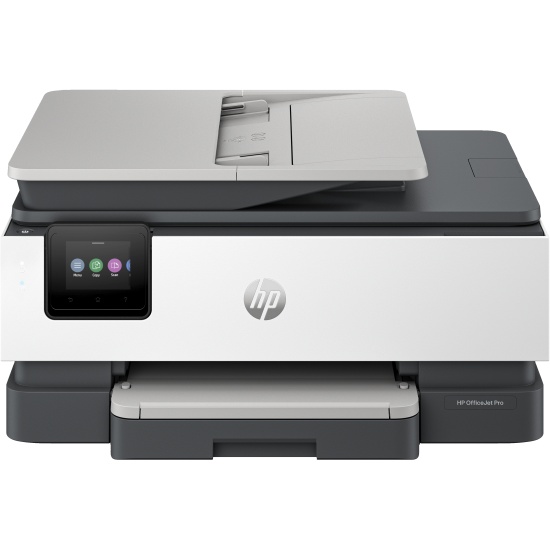 HP OfficeJet Pro HP 8122e All-in-One Printer, Color, Printer for Home, Print, copy, scan, Automatic document feeder; Touchscreen; Smart Advance Scan; Quiet mode; Print over VPN with HP+ Image