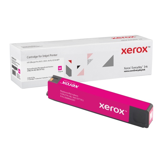 Everyday (TM) Magenta Toner by Xerox compatible with HP 971XL (CN627AE CN627A CN627AM), High Yield Image