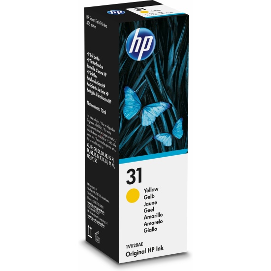 HP 31 70-ml Yellow Original Ink Bottle Image