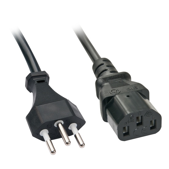 Lindy 30418 power cable Black 3 m C13 coupler Image