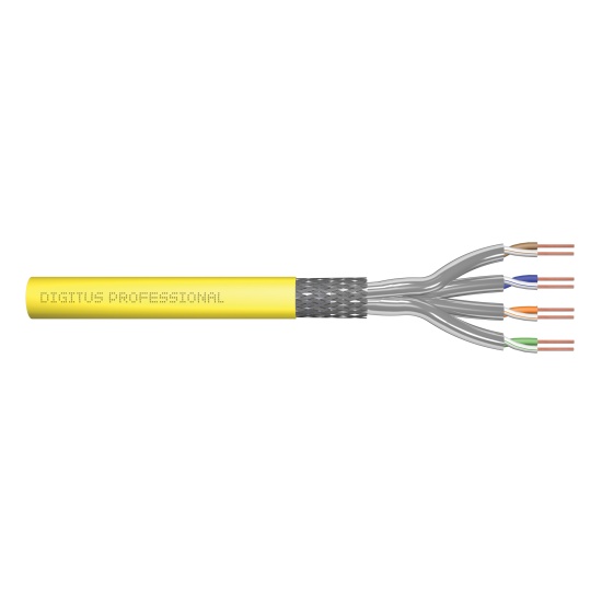 Digitus Cat. 7A class FA, S/FTP, Twisted Pair installation cable, 1000 m, simplex, 1500 MHz Image