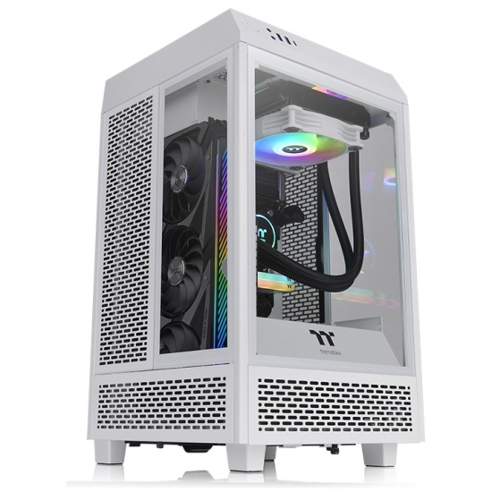 Thermaltake The Tower 100 Snow Mini Tower White Image