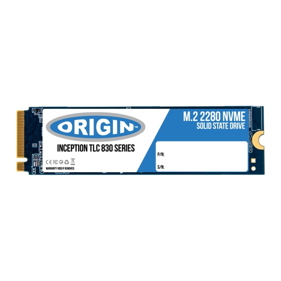 Origin Storage 1TB 3D PCIE M.2 NVME SSD 80mm Image