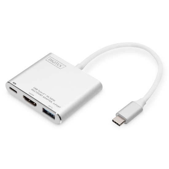 Digitus USB Type-C™ 4K HDMI Multiport Adapter, 3-Port Image