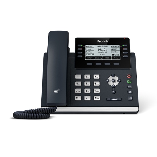 Yealink SIP-T43U IP phone Grey 12 lines LCD Wi-Fi Image