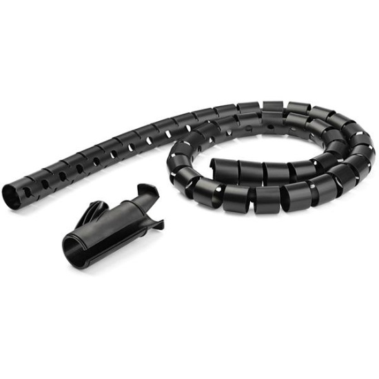 StarTech.com 1.5 m (4.9 ft.) Cable-Management Sleeve - Spiral - 25 mm (1 in.) Diameter Image