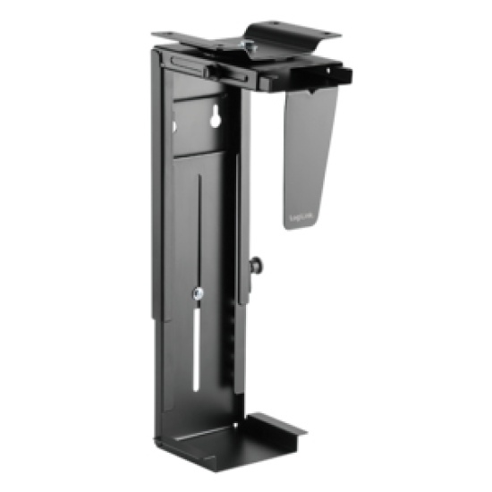 LogiLink EO0005 CPU holder Desk-mounted CPU holder Black Image