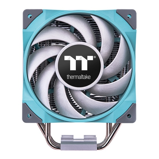 Thermaltake CL-P075-AL12TQ-A computer cooling system Processor Fan 12 cm Teal 1 pc(s) Image