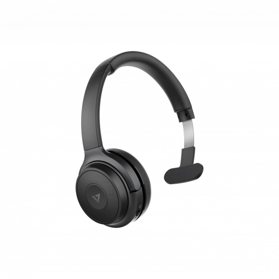 V7 HB605M headphones/headset Wireless Handheld Office/Call center USB Type-C Bluetooth Black, Grey Image