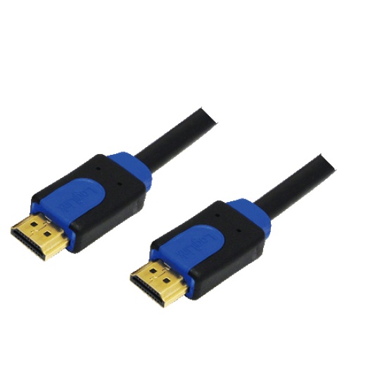 LogiLink CHB1105 HDMI cable 5 m HDMI Type A (Standard) Black, Blue Image