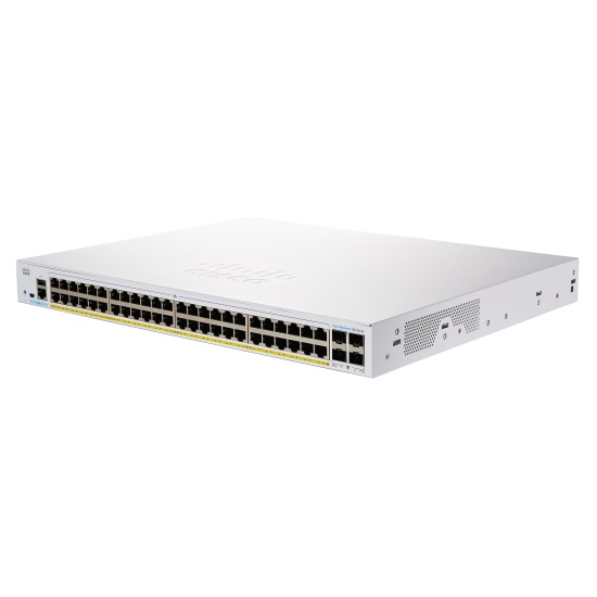 Cisco Business CBS250-48P-4G Smart Switch | 48 Port GE | PoE | 4x1G SFP | Limited Lifetime Protection (CBS250-48P-4G) Image