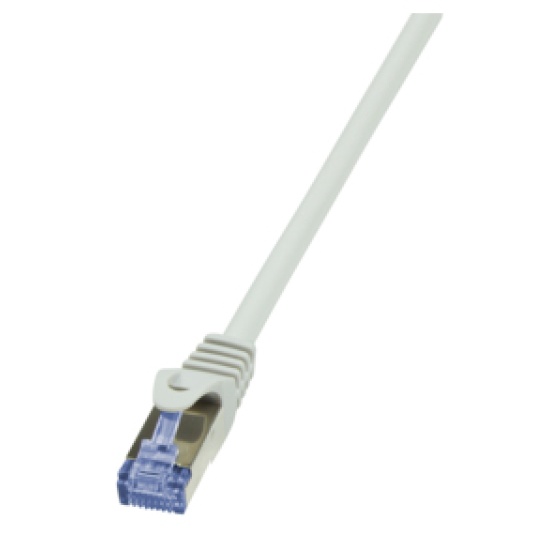 LogiLink 1 m Cat7 S/FTP networking cable Grey S/FTP (S-STP) Image