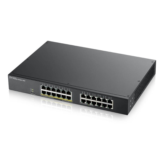 Zyxel GS1900-24EP Managed L2 Gigabit Ethernet (10/100/1000) Power over Ethernet (PoE) Black Image