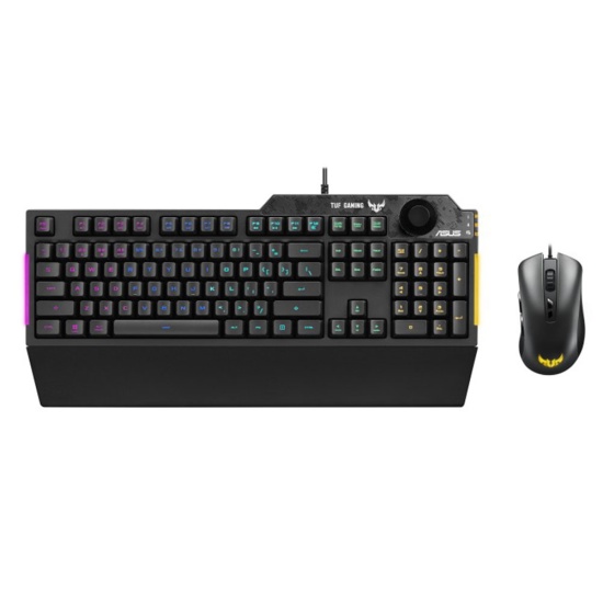 ASUS TUF Gaming Combo K1&M3 keyboard Mouse included USB QWERTY English Black Image