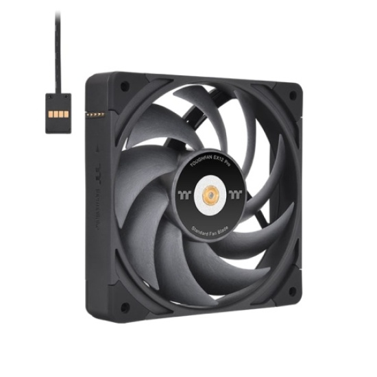 Thermaltake CL-F172-PL14BL-A computer cooling system Computer case Fan 14 cm Black 3 pc(s) Image