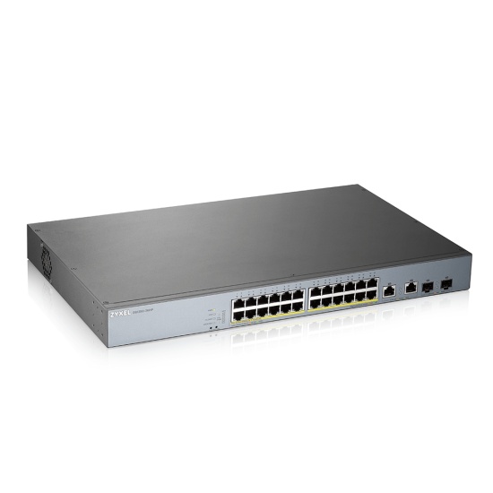 Zyxel GS1350-26HP-EU0101F network switch Managed L2 Gigabit Ethernet (10/100/1000) Power over Ethernet (PoE) Grey Image