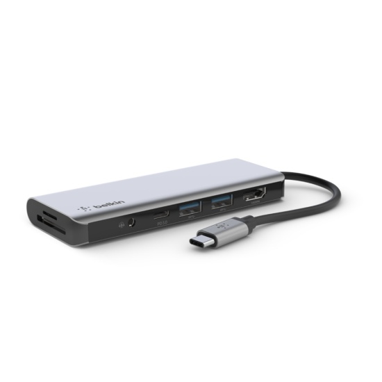 Belkin AVC009btSGY USB 3.2 Gen 1 (3.1 Gen 1) Type-C Silver Image