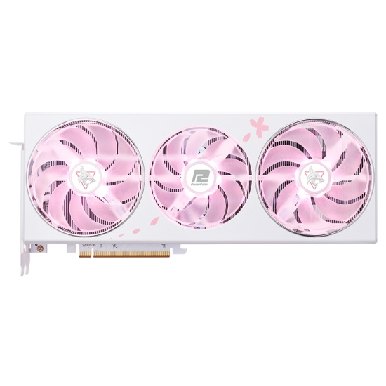 PowerColor Hellhound Radeon RX 7800 XT Sakura AMD 16 GB GDDR6 Image