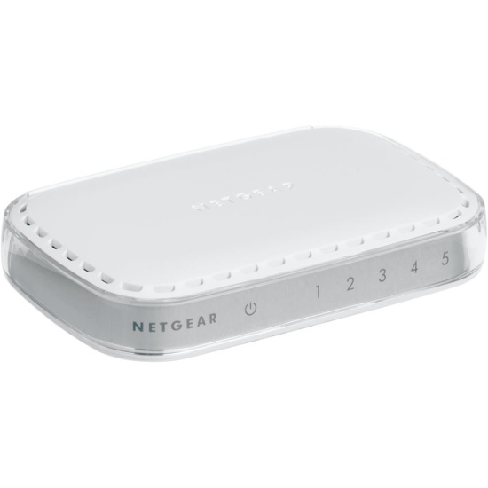 NETGEAR GS605-400PES network switch Unmanaged L2 Gigabit Ethernet (10/100/1000) White Image