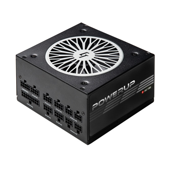 Chieftec PowerUp GPX-750FC power supply unit 750 W 20+4 pin ATX ATX Black Image