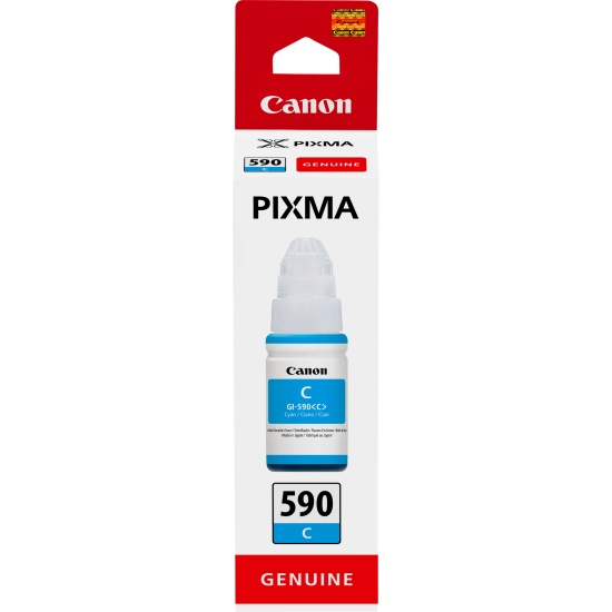 Canon GI-590 Cyan Ink Bottle Image