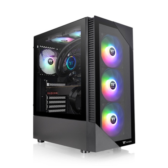 Thermaltake View 200 TG ARGB Midi Tower Black Image