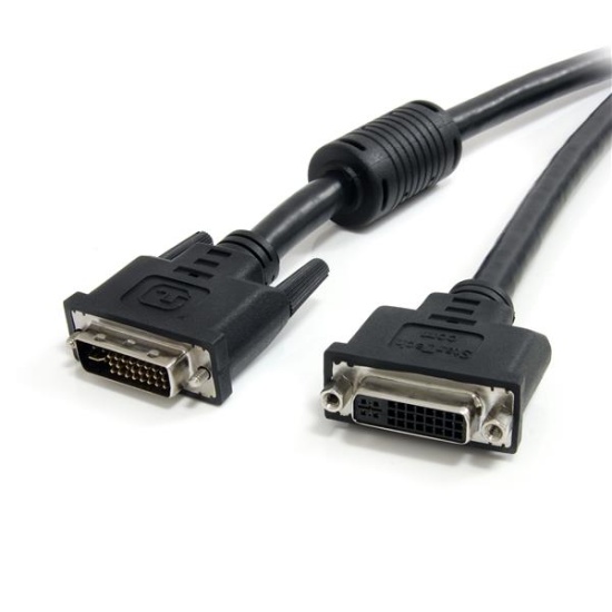 StarTech.com 10 ft DVI-I Dual Link Digital Analog Monitor Extension Cable M/F Image