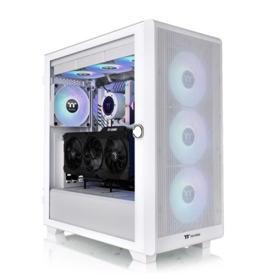 Thermaltake S250 TG Midi Tower White Image