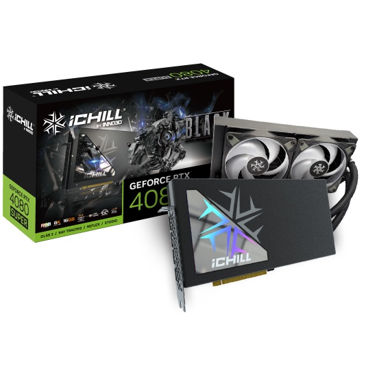 Inno3D C408SB-166XX-18700006 graphics card NVIDIA GeForce RTX 4080 SUPER 16 GB GDDR6X Image