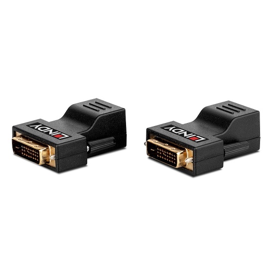 Lindy 70m Cat.6 DVI-D Single Link Extender Image