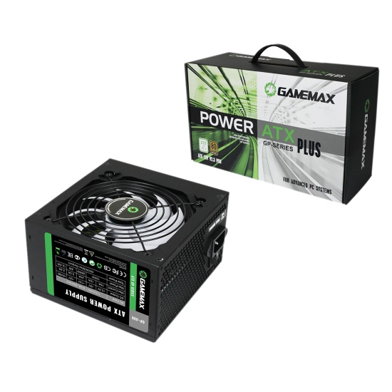 GameMax GP-400A power supply unit 400 W 20+4 pin ATX ATX Black Image