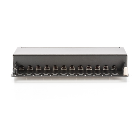 Digitus Desktop CAT 6A, Class EA patch panel, shielded, black