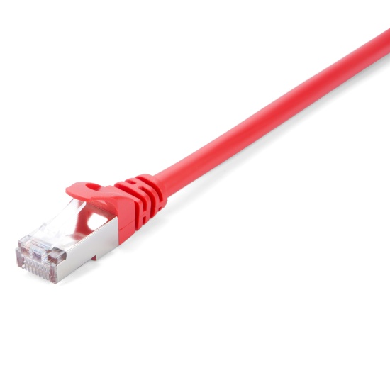 V7 CAT6 Ethernet Shielded STP 03M Red Image