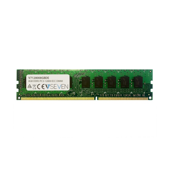 V7 8GB DDR3 PC3-12800 - 1600MHz ECC DIMM Server Memory Module - V7128008GBDE Image