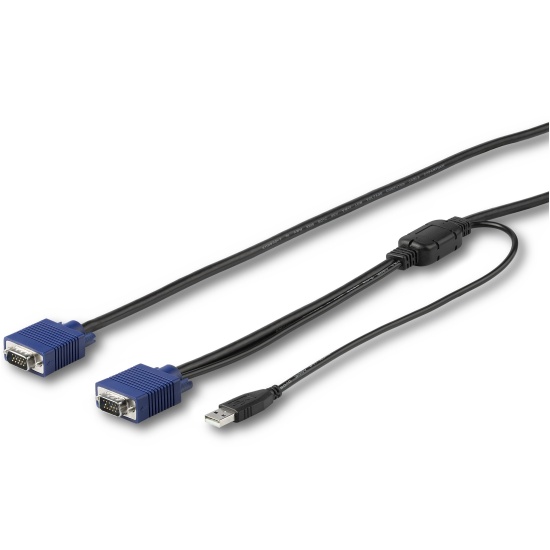 StarTech.com 15 ft. (4.6 m) USB KVM Cable for Rackmount Consoles Image