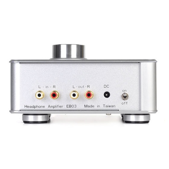 Silverstone SST-EB03S headphone amplifier Silver Image